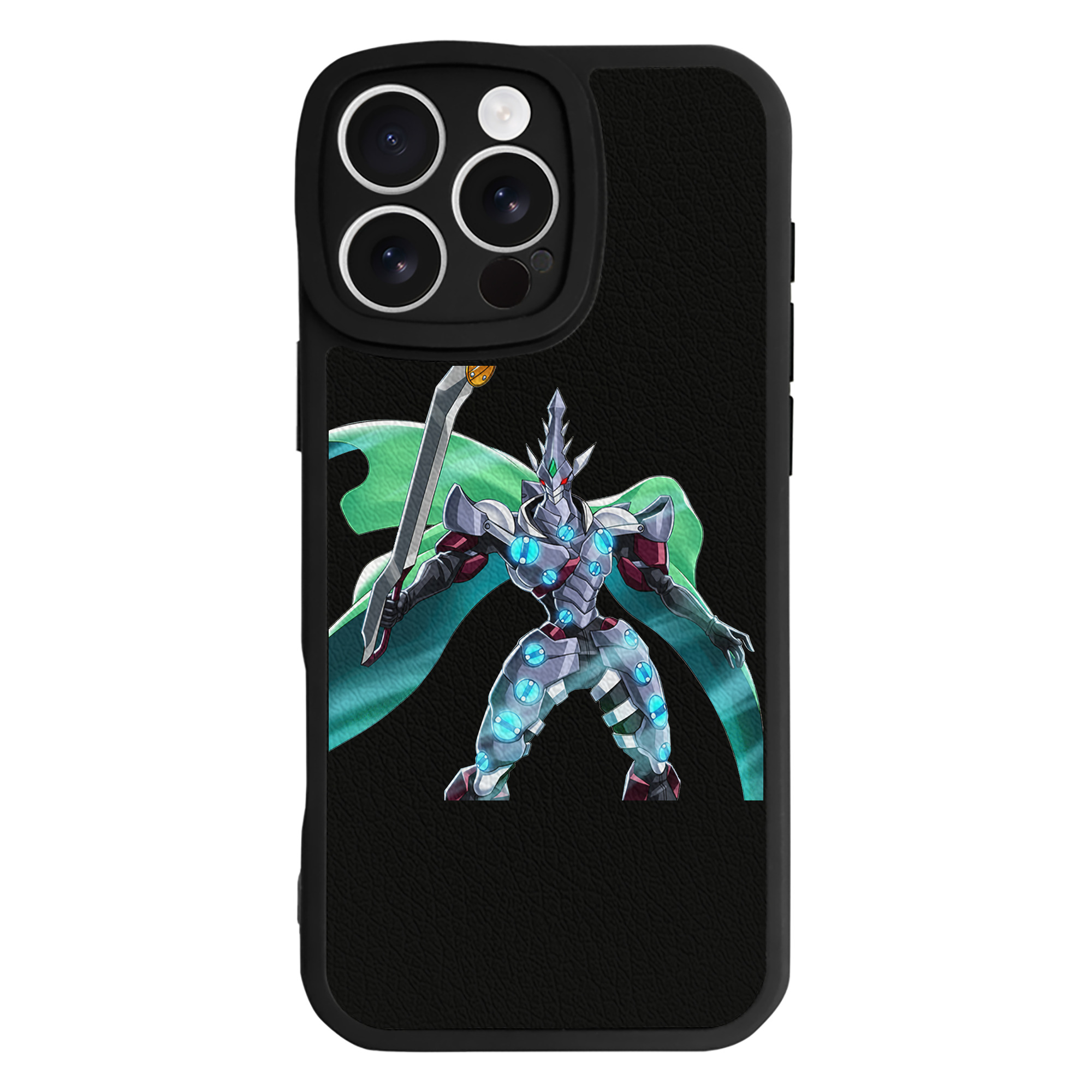 （画像用） 遊☆戯☆王 Yu-Gi-Oh! 【iPhone 16シリーズ対応】シリコンスマホケース（レザー調） 材質：シリコン